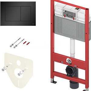 Система инсталляции для унитазов TECE Base K440407 с кнопкой смыва матовая